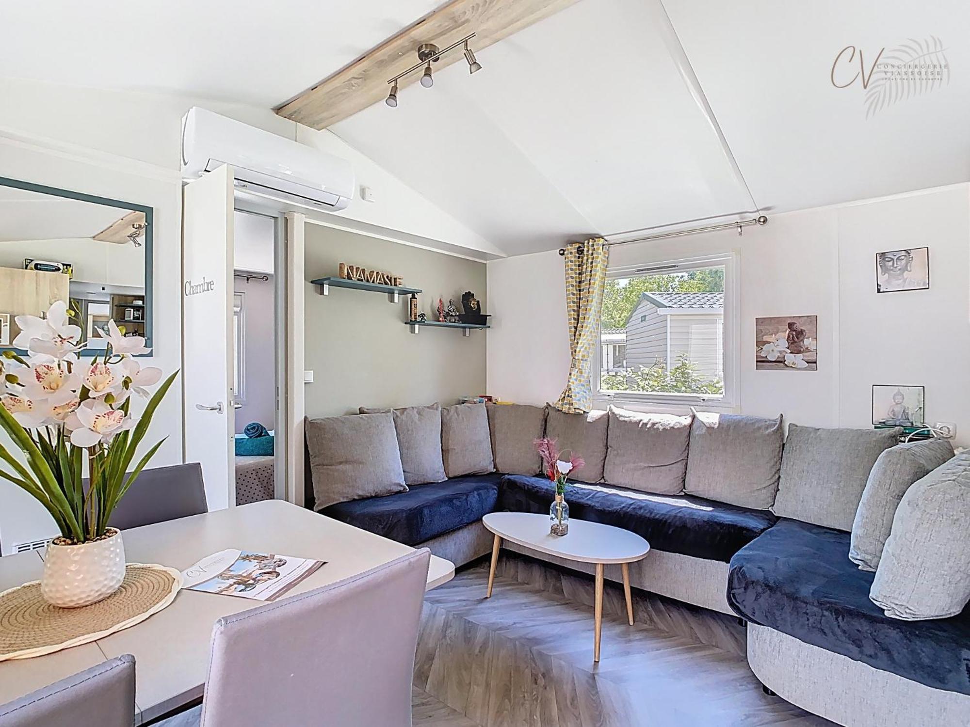 Mobil-Home Ja 68 A Vias - La Carabasse - Camping Siblu Avec Piscine Bagian luar foto