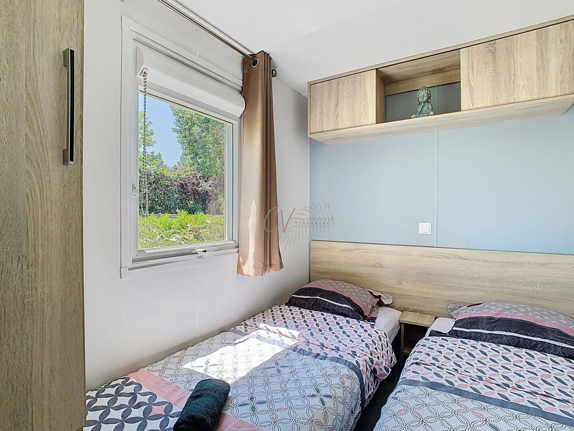 Mobil-Home Ja 68 A Vias - La Carabasse - Camping Siblu Avec Piscine Bagian luar foto