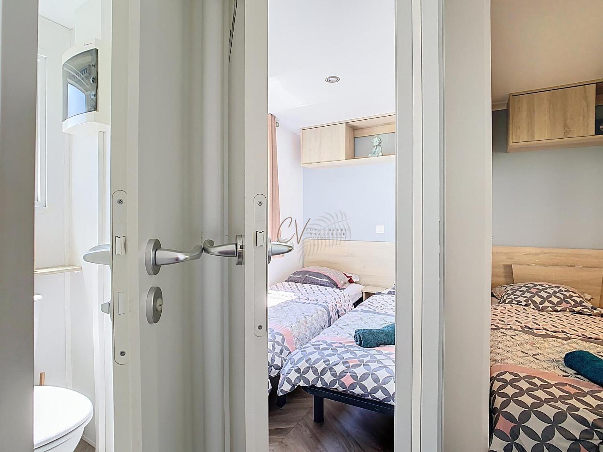 Mobil-Home Ja 68 A Vias - La Carabasse - Camping Siblu Avec Piscine Bagian luar foto